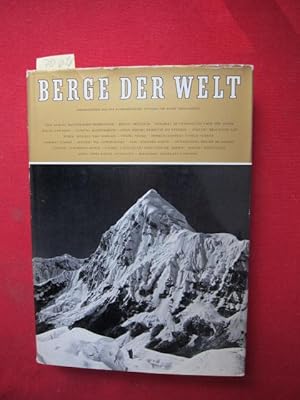 Immagine del venditore per Berge der Welt 1962 / 63 - Das Buch der Forscher und Bergsteiger. Vierzehnter [14.] Band - Im Auftrag der Schweizerischen Stiftung fr alpine Forschungen redigiert von Hans Richard Mller. venduto da Versandantiquariat buch-im-speicher