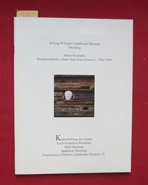 Immagine del venditore per Jannis Kounellis - Wandinstallation ,,Ohne Titel (Zwei Fenster)``, 1982/1999 - Patrimonia 202. venduto da Versandantiquariat buch-im-speicher