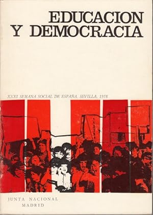 Seller image for SEMANAS SOCIALES DE ESPAA: EDUCACIN Y DEMOCRACIA for sale by Librera Vobiscum