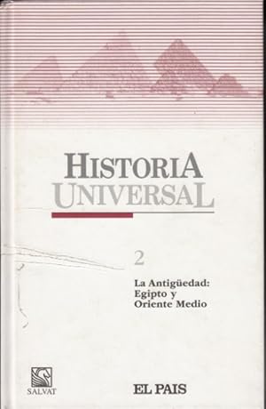 Imagen del vendedor de LA ANTIGEDAD: EGIPTO Y ORIENTE MEDIO a la venta por Librera Vobiscum