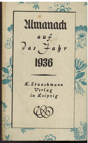Almanach auf das Jahr 1936.