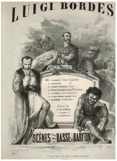 Saint Louis rendant justice. Air pour voix basse. Paroles de A. Flan. (N° 6 der Scènes pour voix ...