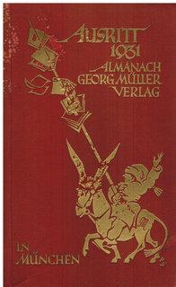Ausritt 1931. Almanach des Georg Müller -Verlags in München.