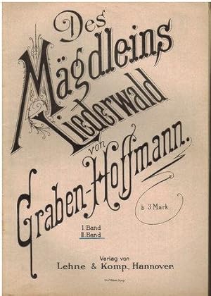 Image du vendeur pour Des Mgdleins Liederwald. 80 beliebte und bewhrte Lieder mit Pianobegleitung gesammelt und fr angehende Sngerinnen eingerichtet. mis en vente par Antiquariat Appel - Wessling