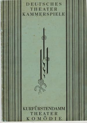 Image du vendeur pour Bltter der Reinhardt-Bhnen. Heft VII Spielzeit 1930/31. mis en vente par Antiquariat Appel - Wessling