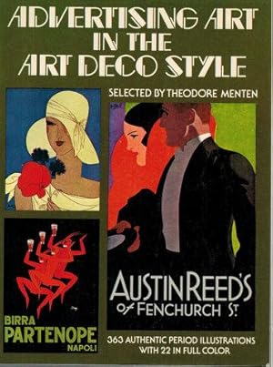 Seller image for Advertising Art in the Art Deco Style. for sale by Antiquariat Appel - Wessling