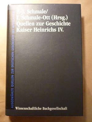 Seller image for Quellen zur Geschichte Kaiser Heinrich IV. Die Briefe Heinrichs IV. Das Lied vom Sachsenkrieg. Brunos Sachsenkrieg. Das Leben Kaiser Heinrichs IV. (Ausgewhlte Quellen zur deutschen Geschichte des Mittelalters; Freiherr vom Stein-Gedchtnisausgabe Band 12 for sale by Antiquariat Bernhard