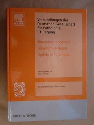 Immagine del venditore per Verhandlungen der Deutschen Gesellschaft fr Pathologie; 91. Tagung: Tumormorphogenese, Dickdarmkarzinom, Update in pathology. Die besten Forschungsbeitrge 2007 venduto da Antiquariat Bernhard