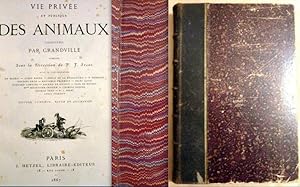 Image du vendeur pour La vie privee et publique des animaux. Vignettes par Grandville. Publiee sous la direction de P. F. Stahl [d. i. Pierre Jules Hetzel] avec la collaboration de Balzac; Louis Baude; Emile de la Bedolliere; P. Bernhard; Gustave Droz; Benjamin Franklin; Jules mis en vente par Antiquariat Bernhard