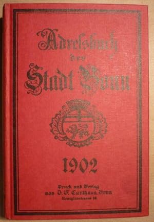 Adreß-Buch der Stadt Bonn (Bonner Adressbuch) mit Dransdorf und Grau-Rheindorf, sowie den Gemeind...