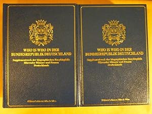 Who is Who in der Bundesrepublik Deutschland. Supplementwerk der biographischen Enzyklopädie führ...
