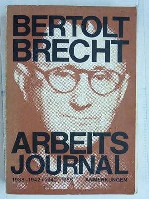 Seller image for Arbeitsjournal 1938-1942/1942-1955. Anmerkungen for sale by Antiquariat Bernhard