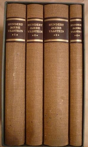 Hundert Jahre Ullstein 1877-1977 in vier Bänden (cplt.)