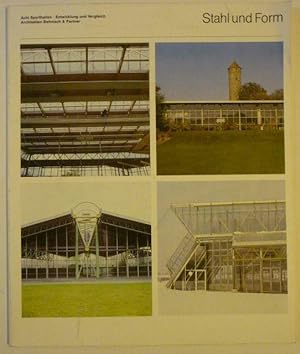 Bild des Verkufers fr Acht Sporthallen. Entwicklung und Vergleich (Stahl und Form) zum Verkauf von Antiquariat Bernhard