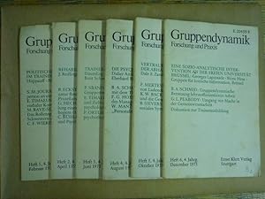 Gruppendynamik. Forschung und Praxis. Jahrgang 4 (1973), Heft 1-6 cplt.