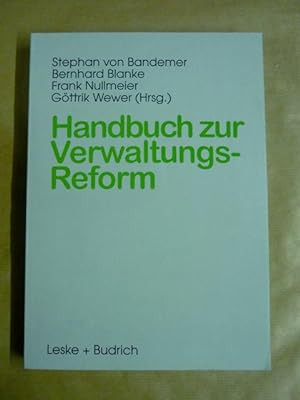 Bild des Verkufers fr Handbuch zur Verwaltungs-Reform zum Verkauf von Antiquariat Bernhard