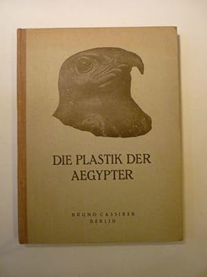 Seller image for Die Plastik der gypter (Kunst des Ostens Band 1) for sale by Antiquariat Bernhard