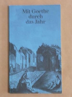 Seller image for Mit Goethe durch das Jahr 1976, 28. Folge: Goethe in Italien for sale by Antiquariat Bernhard