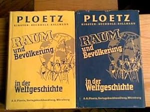 Bild des Verkufers fr Raum und Bevlkerung in der Weltgeschichte. Zwei Bnde cplt. Band 1; Kartenteil zu Teil I/III und I. Teil Von der Vorzeit bis zum Mittelalter; Band 2. II. Teil: Vom Mittelalter zur Neuzeit. III. Teil Bevlkerung und Raum in Neuerer und Neuester Zeit. zum Verkauf von Antiquariat Bernhard