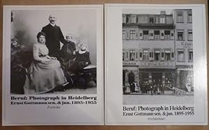 Bild des Verkufers fr Beruf: Photograph in Heidelberg. Ernst Gottmann sen. & jun. 1895-1955 (zwei Bnde cplt.) zum Verkauf von Antiquariat Bernhard
