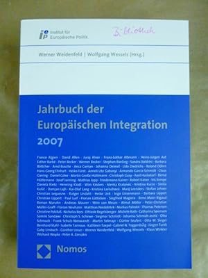 Bild des Verkufers fr Jahrbuch der Europischen Integration 2007 zum Verkauf von Antiquariat Bernhard