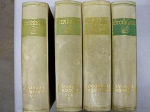 Brockhaus Handbuch des Wissens in vier Bänden
