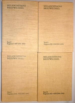 MBW] Melanchthons Briefwechsel. Kritische und kommentierte Gesamtausgabe. Regesten; Band 1, Band ...