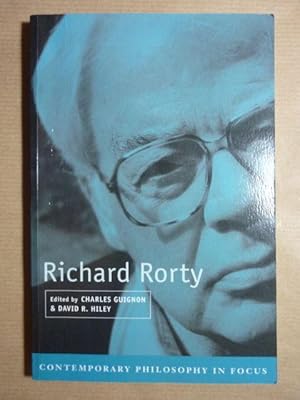 Bild des Verkufers fr Richard Rorty (Contemporary Philosophy in Focus) zum Verkauf von Antiquariat Bernhard