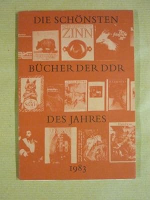 Die schönsten Bücher der Deutschen Demokratischen Republik des Jahres 1983
