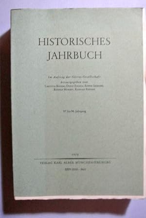 Seller image for Historisches Jahrbuch. Im Auftrag der Grres-Gesellschaft. 97. und 98. Jahrgang 1978); einzeln for sale by Antiquariat Bernhard