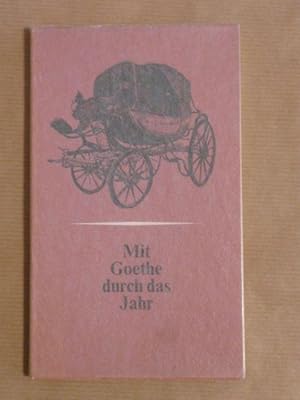 Seller image for Mit Goethe durch das Jahr 1976, 28. Folge: Goethe in Italien for sale by Antiquariat Bernhard