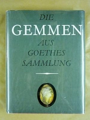 Imagen del vendedor de Die Gemmen aus Goethes Sammlung a la venta por Antiquariat Bernhard