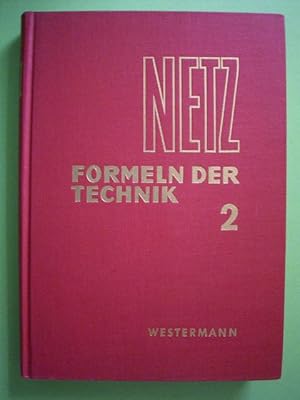 Image du vendeur pour Formeln der Technik. Band 2., mis en vente par Versandantiquariat Harald Gross