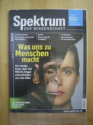 Bild des Verkufers fr Spektrum der Wissenschaft. Heft 07/2009., zum Verkauf von Versandantiquariat Harald Gross