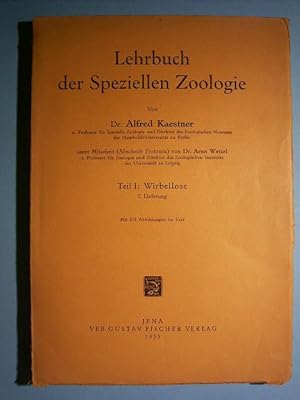 Lehrbuch der Speziellen Zoologie. Teil 1: Wirbellose. 2. Lieferung.,