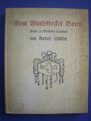 Imagen del vendedor de Vom Wandsbecker Boten. Bilder zu Matthias Claudius. a la venta por Versandantiquariat Harald Gross