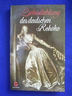 Liebesdichtung des deutschen Rokoko.,