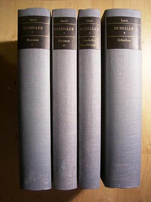 Schillers Werke. Textkritisch herausgegeben von Herbert Kraft. Band 1 - 4.,