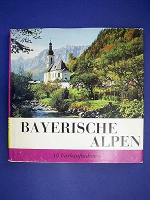 Bild des Verkufers fr Bayerische Alpen. Panorama-Bcher., zum Verkauf von Versandantiquariat Harald Gross