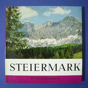 Bild des Verkufers fr Steiermark. 30 Farbaufnahmen., zum Verkauf von Versandantiquariat Harald Gross