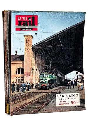 Seller image for La Vie du Rail - Notre Mtier, Anne 1952 , Second Semestre (complet - 24 numros, du n 356 du 7 juillet au n 379 du 29 dcembre ) : n 356, 357, 358, 359, 360, 361, 362, 363, 364, 365, 366, 367, 368, 369, 370, 371, 372, 373, 374, 375, 376, 377, 378, 379 for sale by Librairie du Cardinal