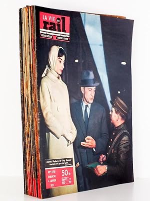 Seller image for La Vie du Rail - Notre Mtier, Notre Foyer, Anne 1957 , Premier Semestre (complet - 26 numros, du n 578 du 6 janvier au n 603 du 30 juin ) : n 578, 579, 580, 581, 582, 583, 584, 585, 586, 587, 588, 589, 590, 591, 592, 593, 594, 595, 596, 597, 598, 599, 600, 601, 602, 603 for sale by Librairie du Cardinal