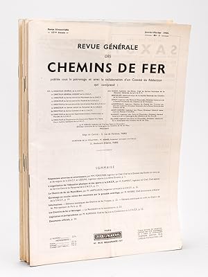 Seller image for Revue Gnrale des Chemins de Fer. (Anne 1944 - Soixante-Troisime Anne Complte) Revue Mensuelle. for sale by Librairie du Cardinal