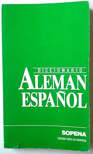 Imagen del vendedor de Diccionario Alemn-Espaol y Espaol-Alemn - (Lexicon Sopena) a la venta por Librera Salvalibros Express