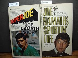 Imagen del vendedor de SUPERJOE: THE JOE NAMATH STORY / JOE NAMATH'S SPORTIN' LIFE a la venta por The Book Abyss