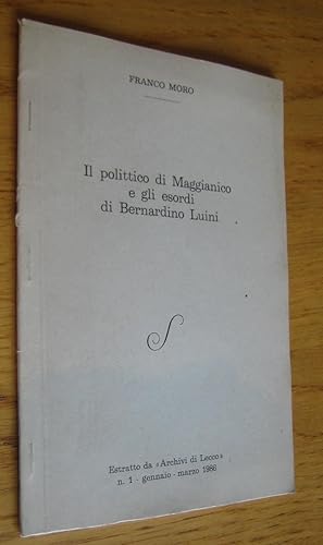 Immagine del venditore per Il polittico di Maggianico e gli esordi di Bernardino Luini venduto da Les Livres du Pont-Neuf