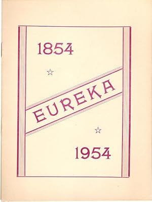 Imagen del vendedor de Eureka : 1854 - 1954 a la venta por City Basement Books