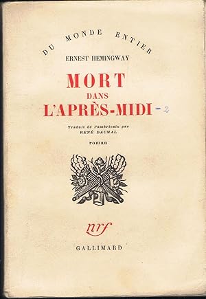 Immagine del venditore per MORT DANS L'APRS - MIDI. venduto da Librera Torren de Rueda