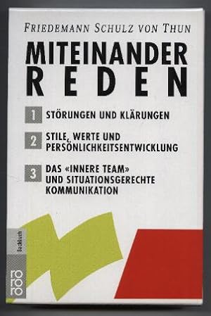 Miteinander reden 1-3. 1: Störungen und Klärungen. Allgemeine Psychologie der Kommunikation. 2: S...