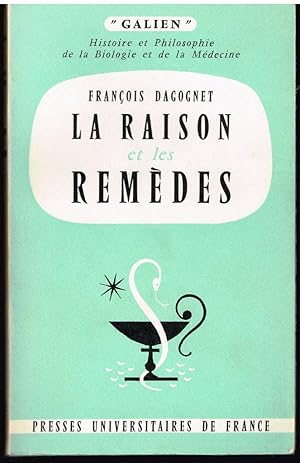Seller image for La raison et les remdes for sale by Librairie l'Aspidistra